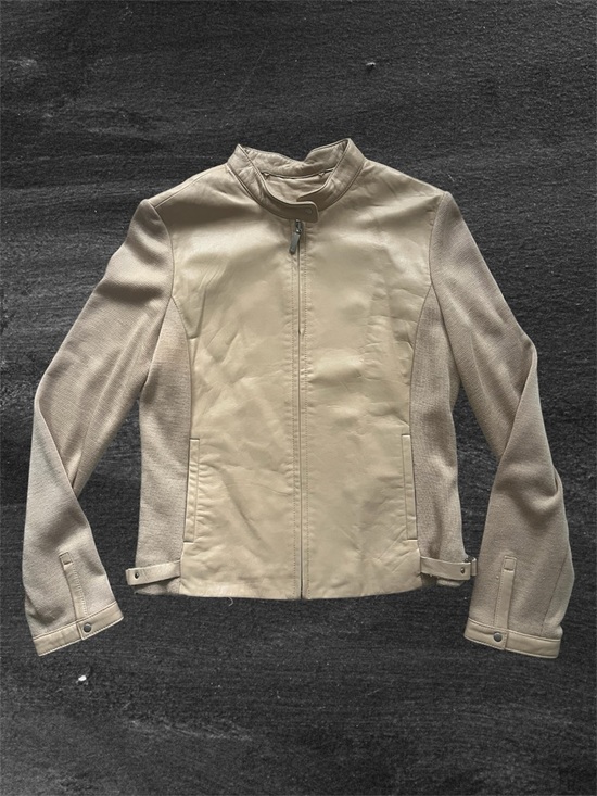 Danier Jackets & Blazers - Vintage Danier Leather Moto Jacket Streetwear Y2K